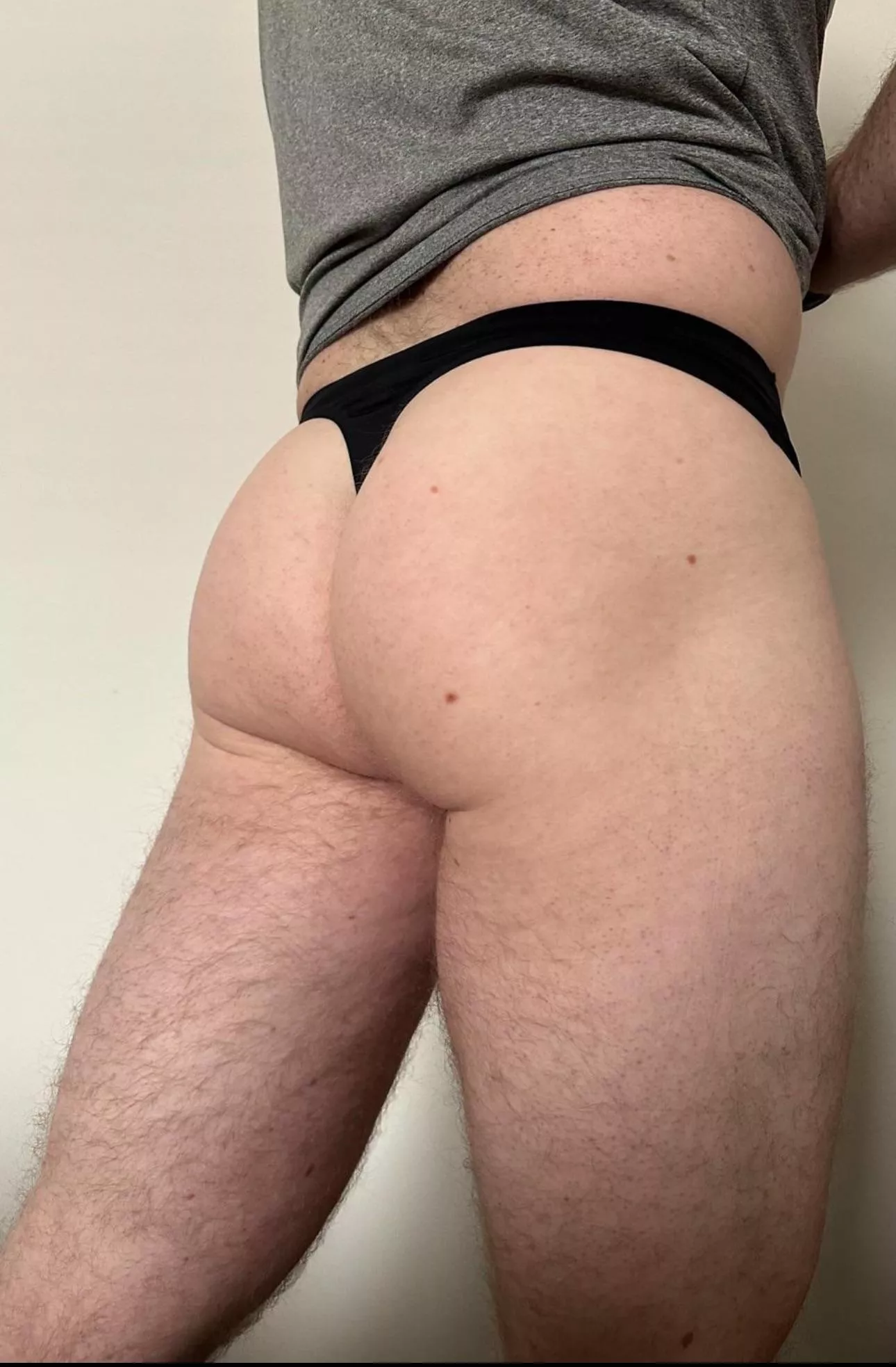 My favorite gym thong. Think guys stare?  posted by Historical_Shame365