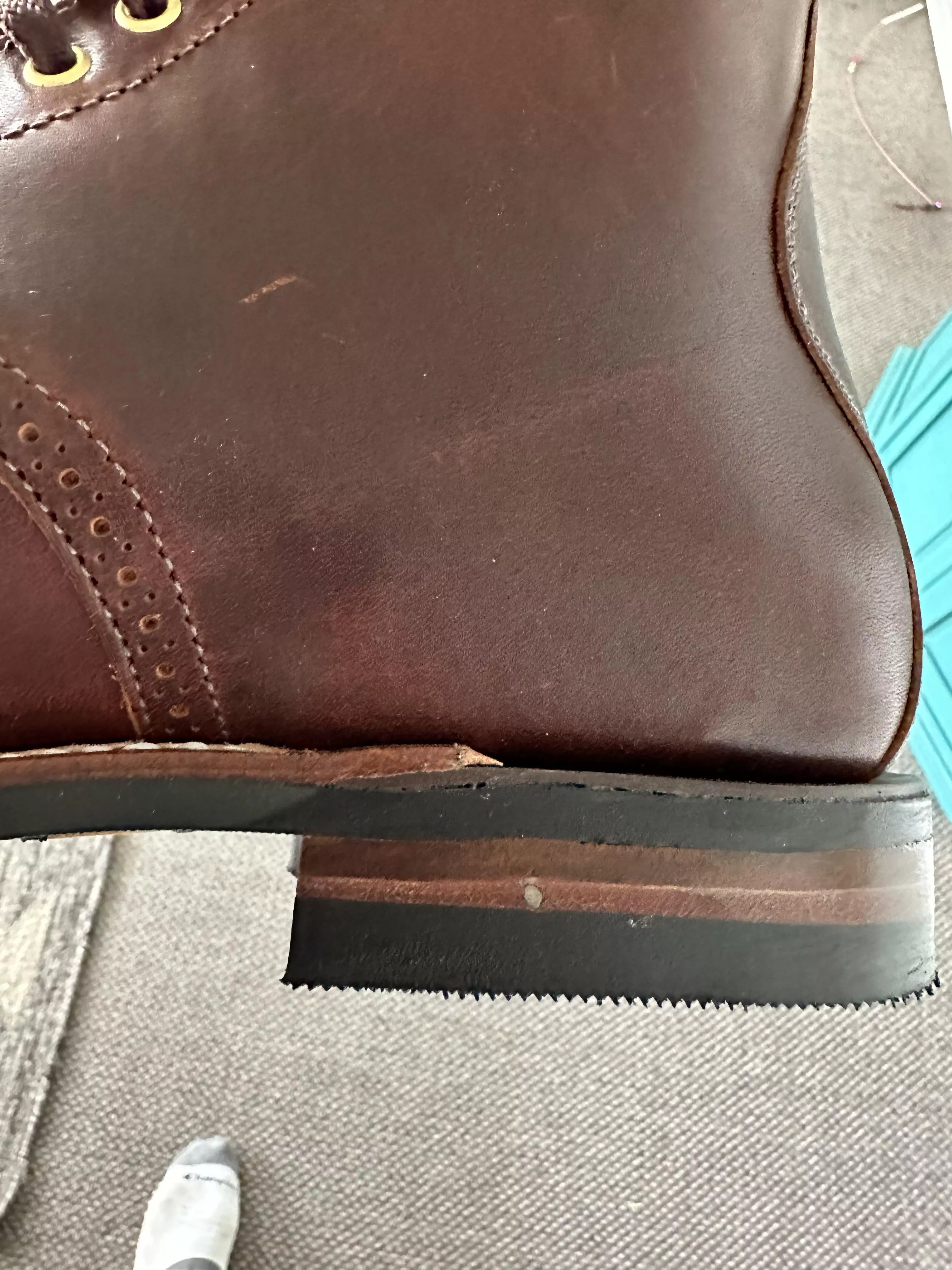 New boots. Would this be a problem? posted by Canuck_75