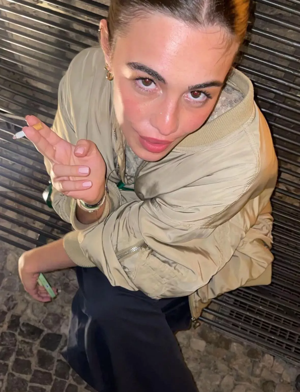 Post-dinner cigarette posted by darkpoetries