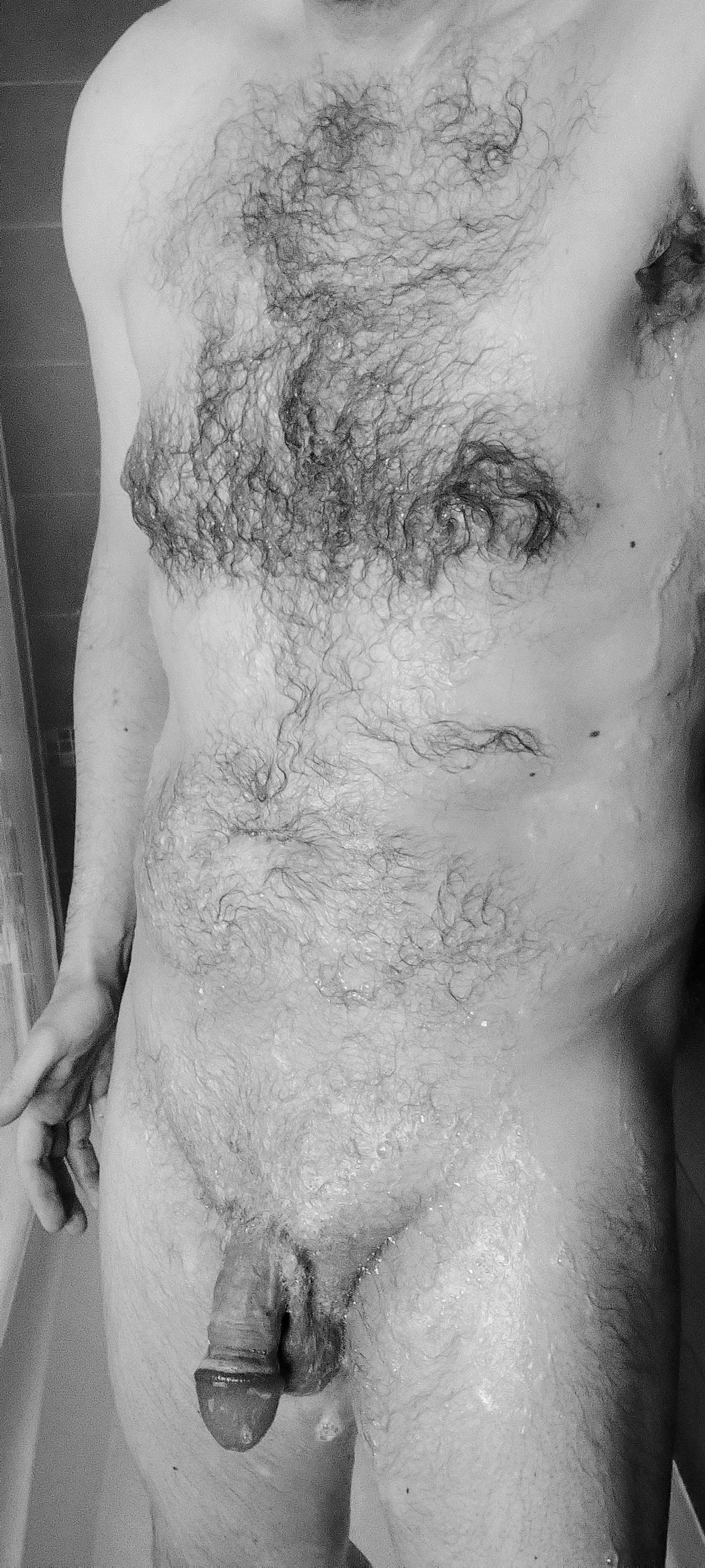 Still a little sudsy. Could do with some help rinsing off😁 posted by TheTributeEnthusiast