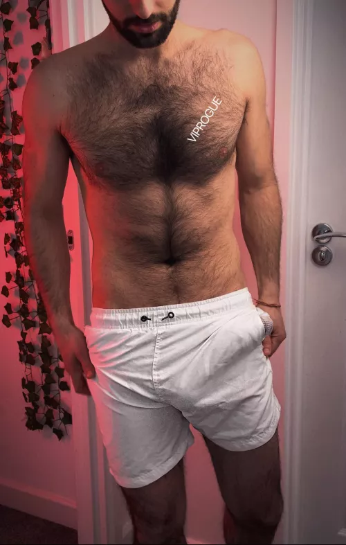 Summer ready. How do I look in white? by Viprogue