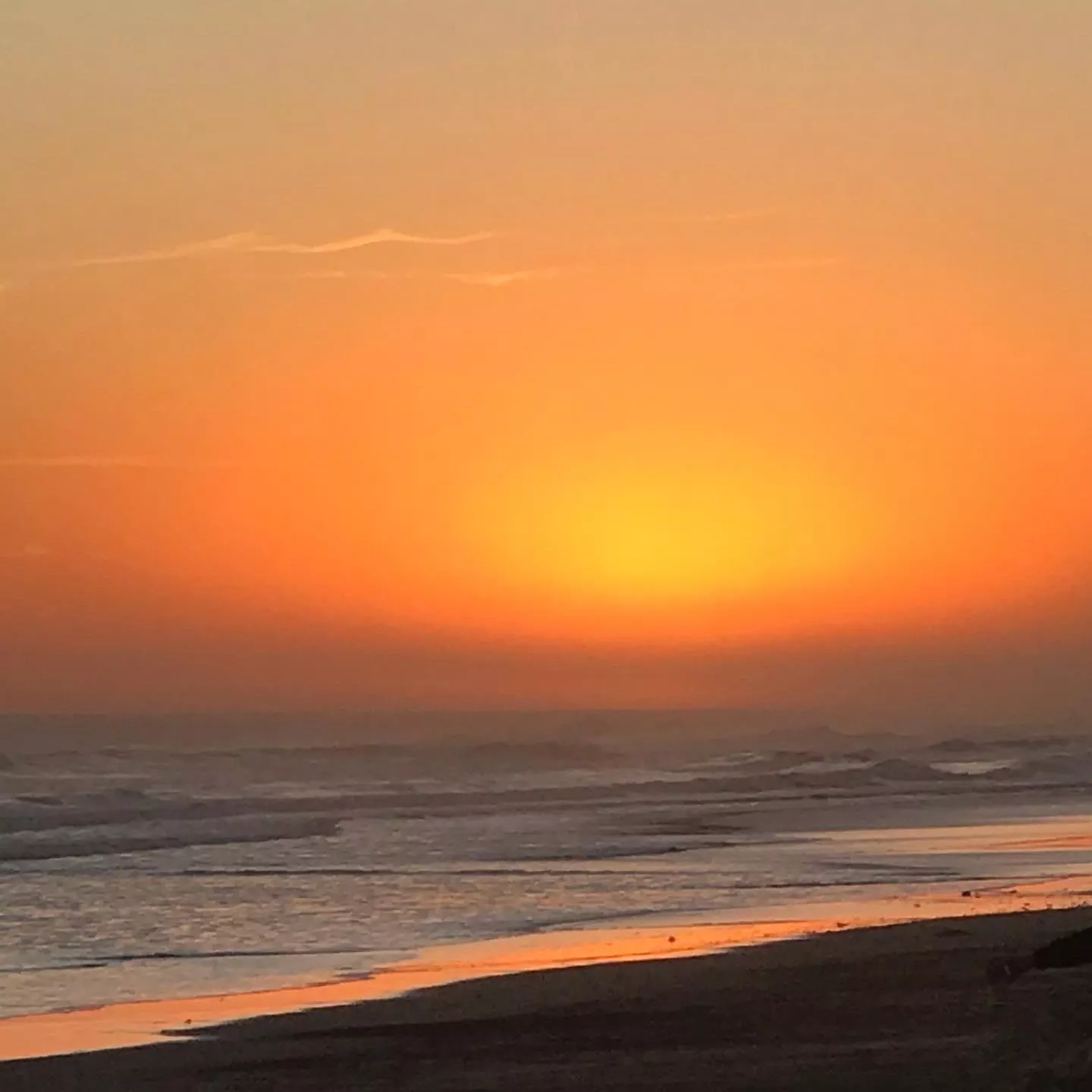 Sunset on the Latin American coast ❤️ posted by Bluebutterflycurvy