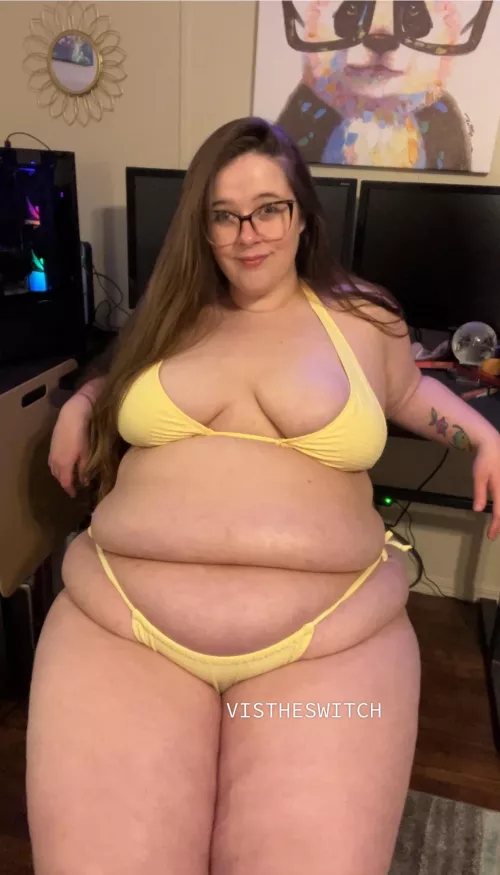 This bikini is 3 sizes too small. Smash or pass?   by vistheswitch