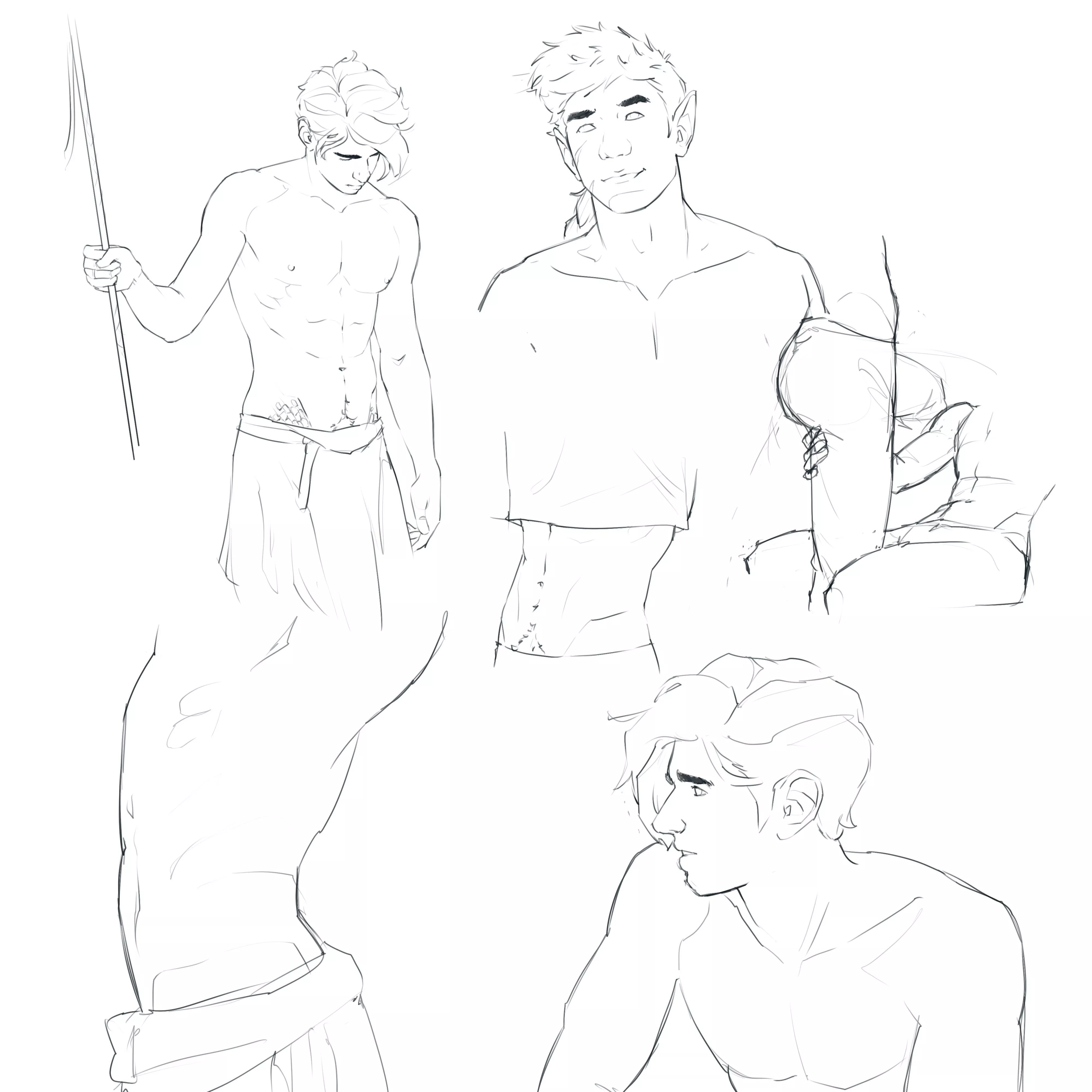 Totally paying attention during our session… posted by themonarch23