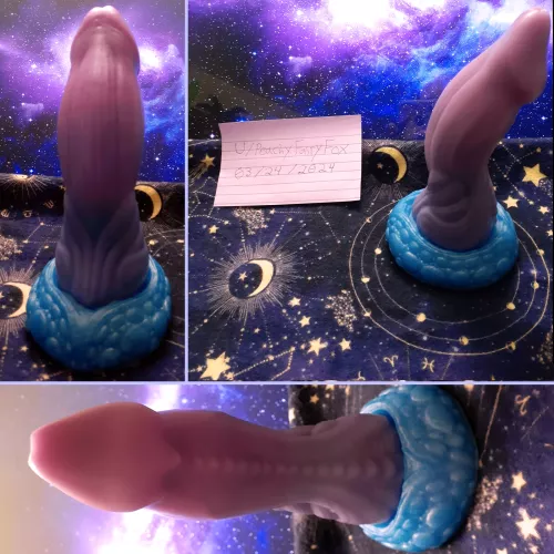 [US] WTS BD Nox, Small Sized, Firmness 3, Custom Dark Natural Fade with Pearlescent Skink Blue Base. [Details in Comment] by PeachyFairyFox