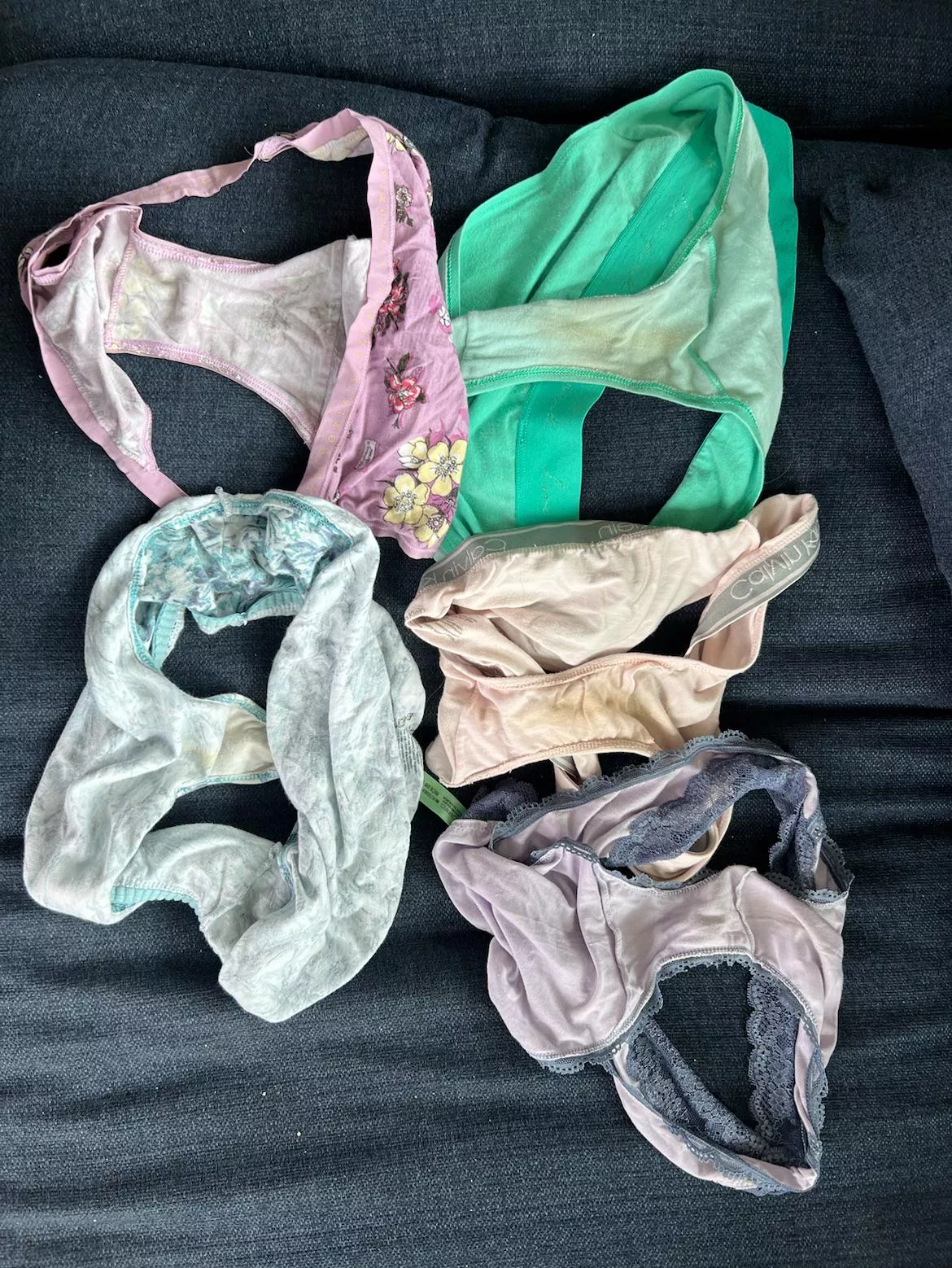 Weeks worth of wife’s dirty undies posted by Mountain_Alps_9857