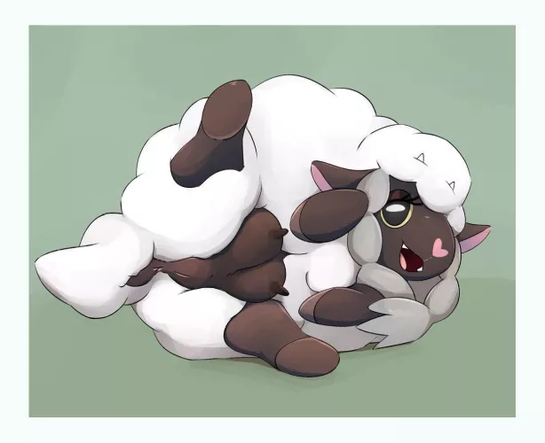 A fluffy, breedable Wooloo~ [F] (by HoneyHono) by Critical_Ad_8365
