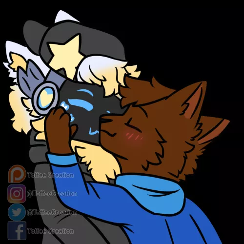 A Loving Kiss (YCH Work :D) by ToffeeCreation