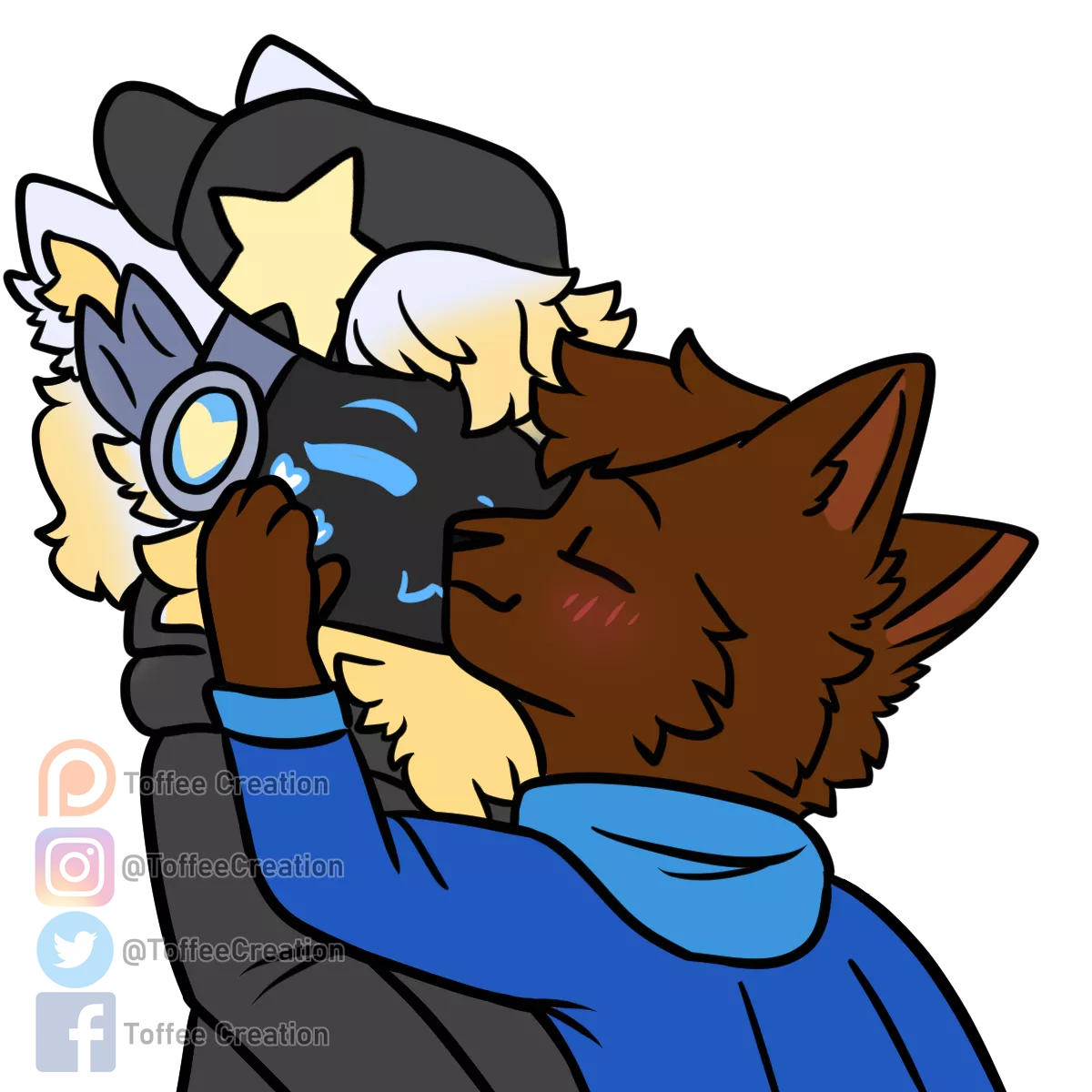 A Loving Kiss (YCH Work :D) posted by ToffeeCreation