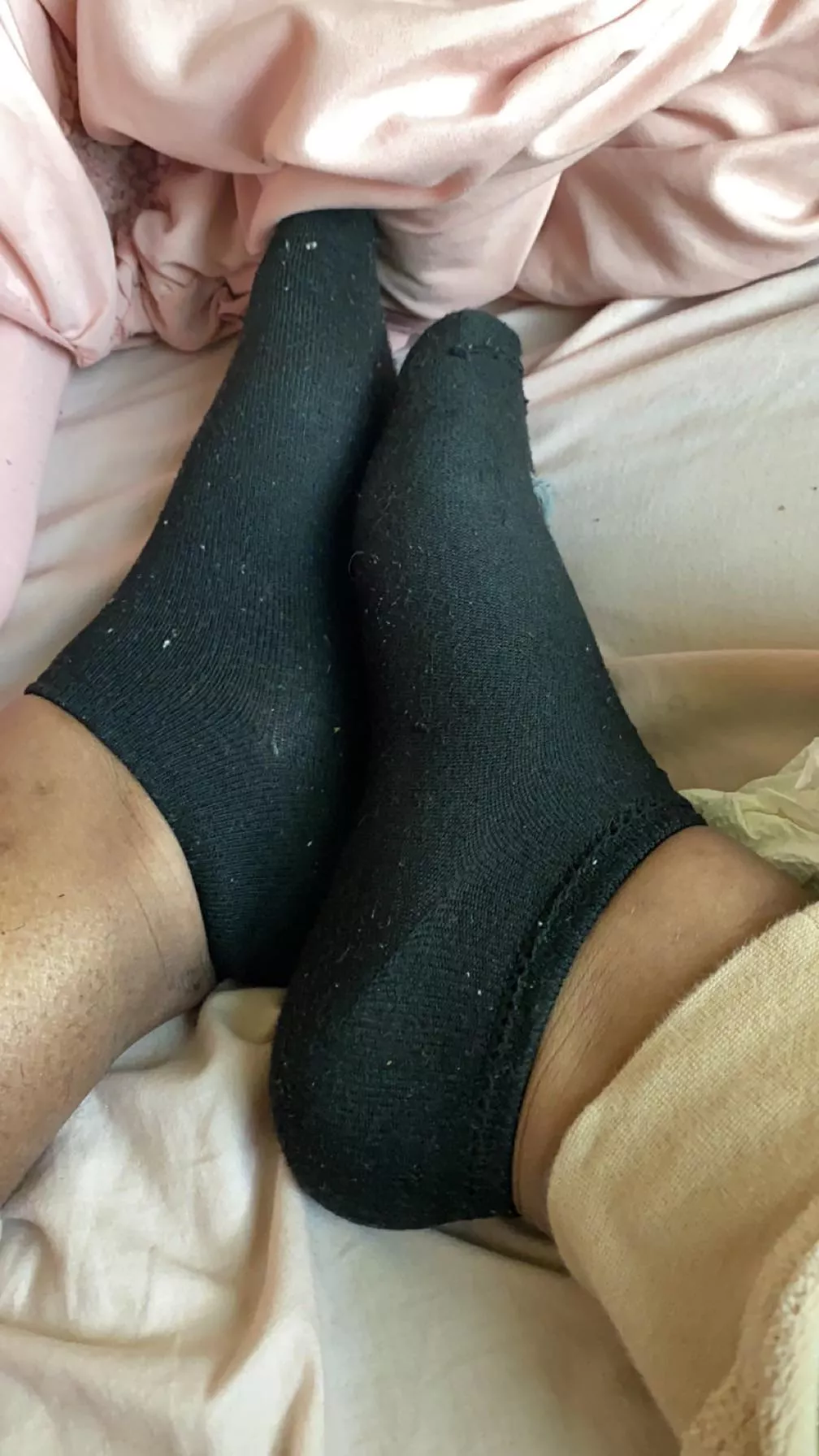 Am I the only one that wears my socks inside out as well to get them extra smelly? posted by soothingsolesbymimi
