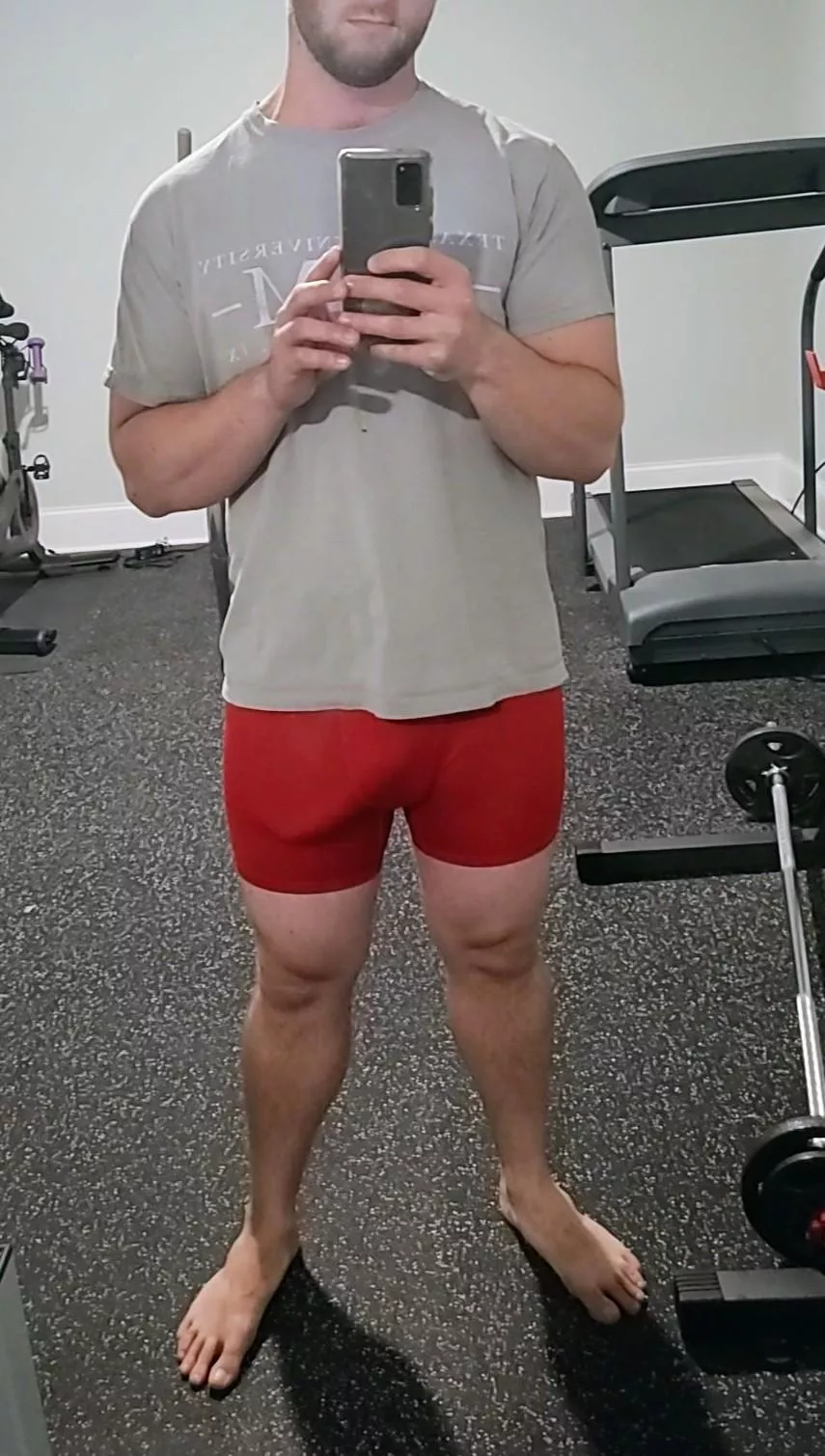 Anyone else workout in their underwear?  posted by OkPlantain3437