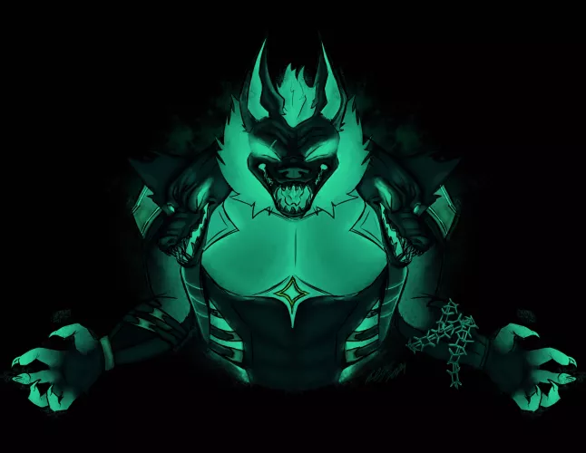 Cerberus! Art by me by WhostoIemyPOTATOES