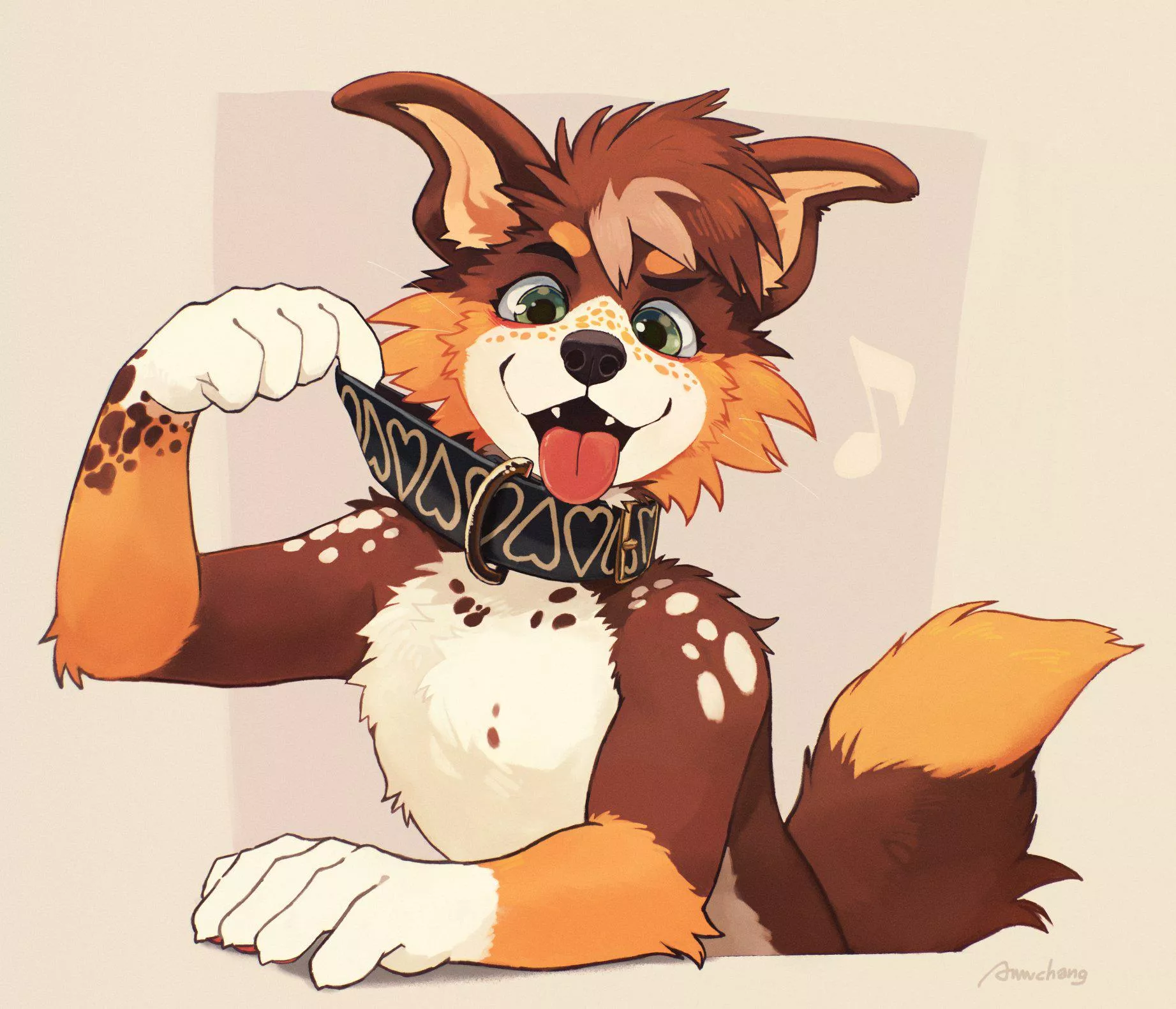 Check Out The New Collar! [awwchang] posted by DL2828