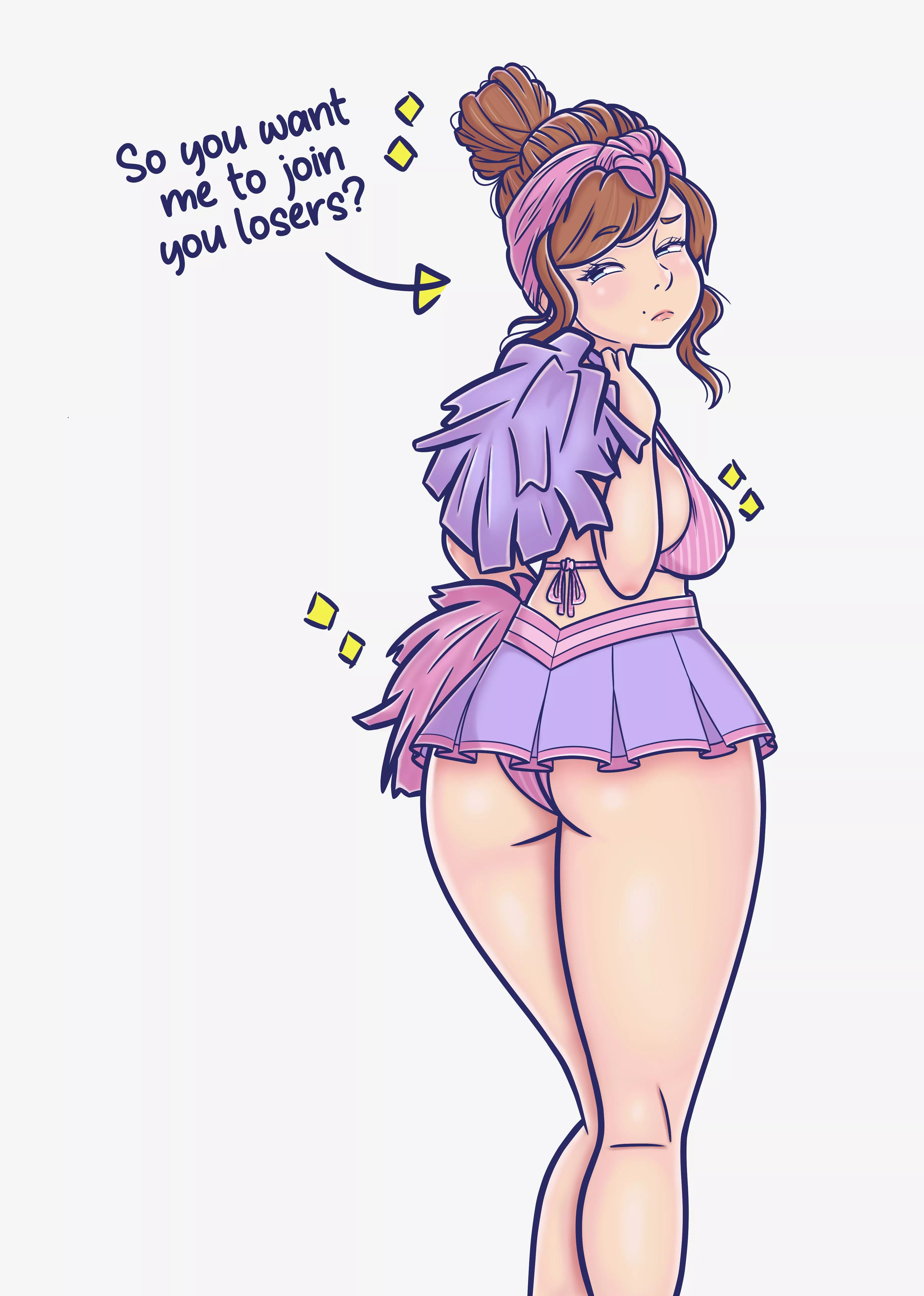 Cheer Bikini Girl posted by createmistakes