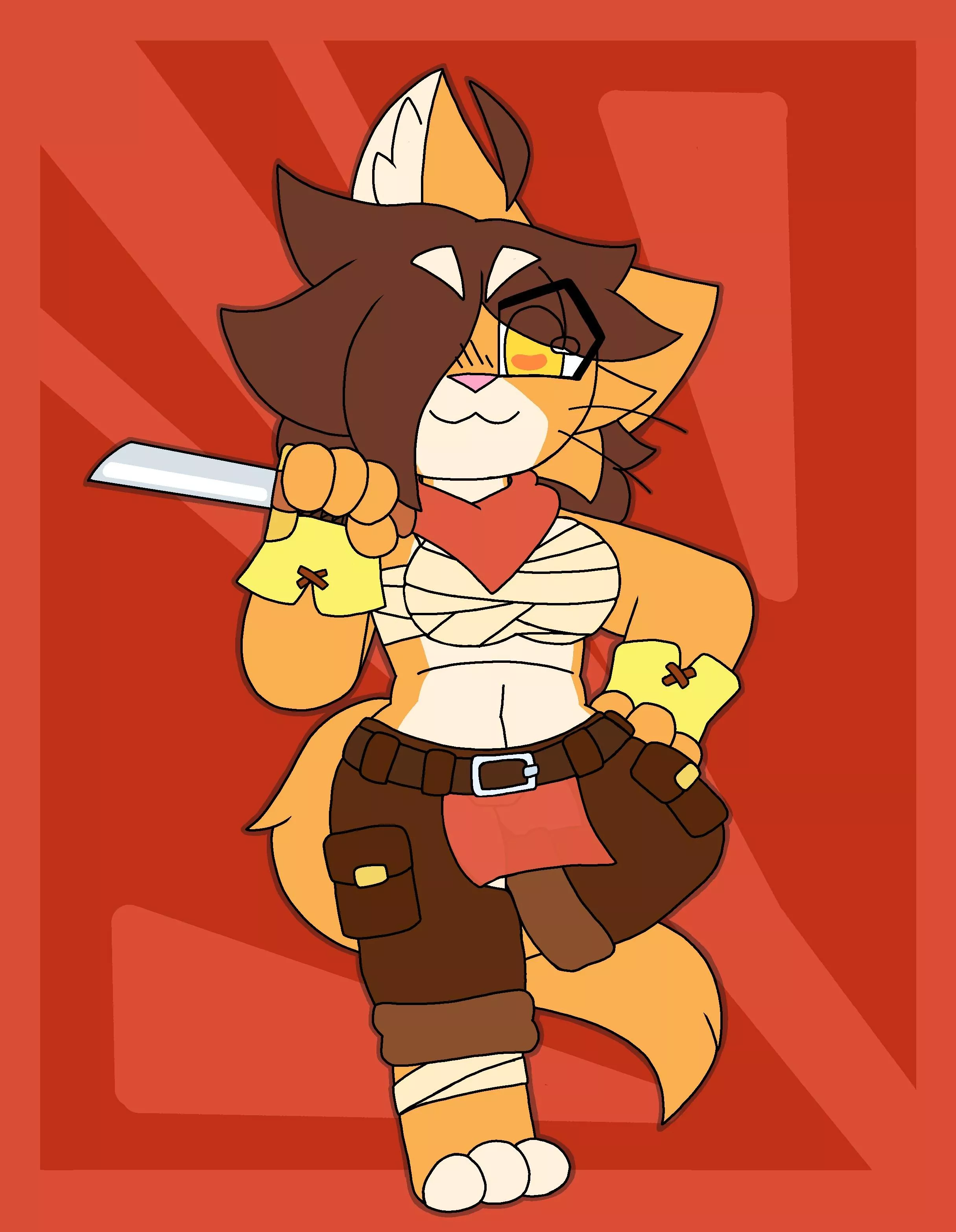 Cool Cat Looking For Treasure posted by MLynx56