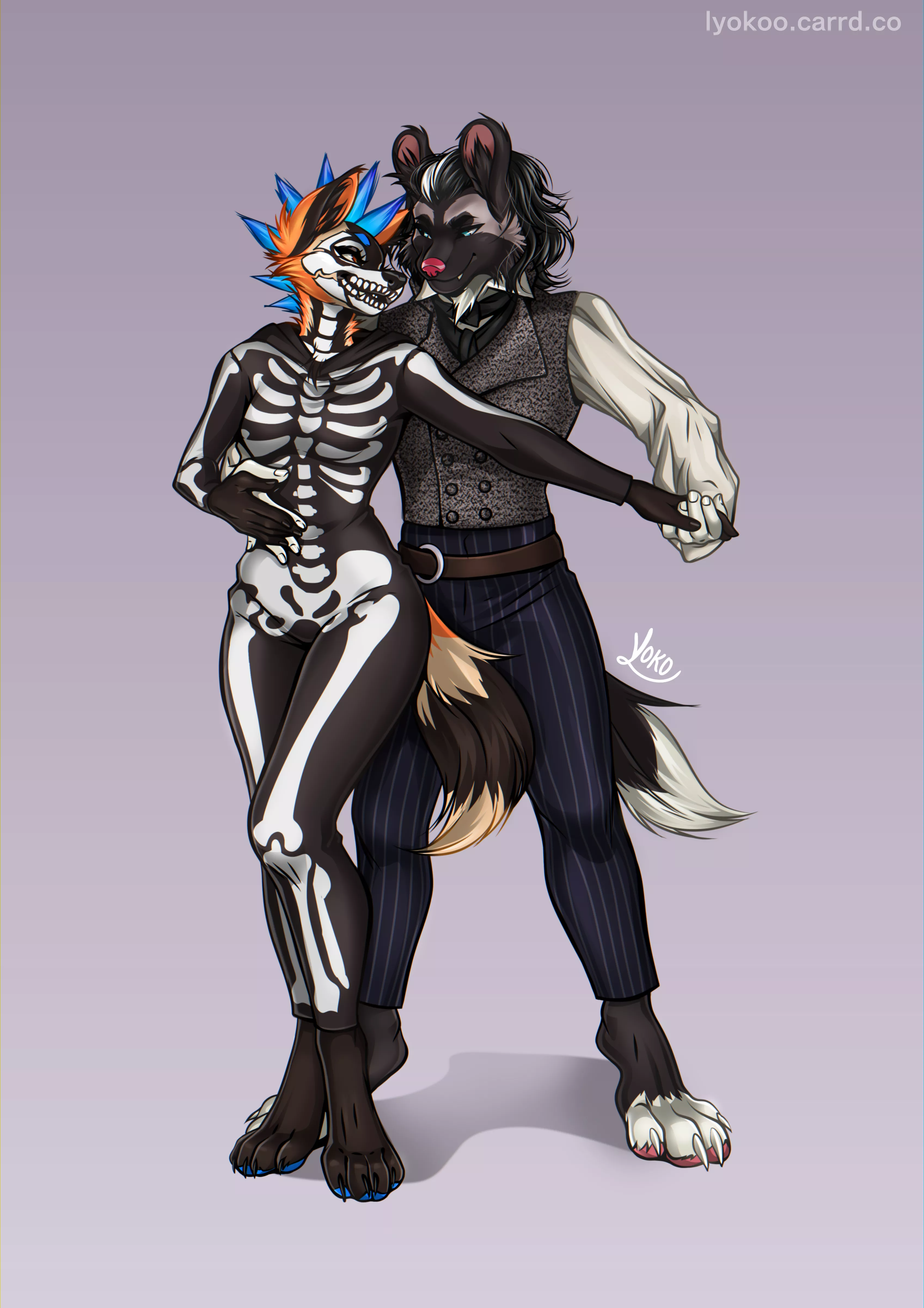 Couple commission made by me🩷 posted by L_Yokoo