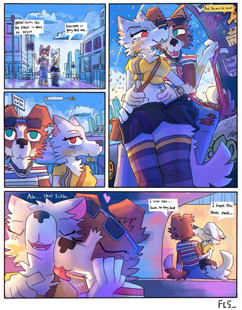 Couple of Stripes [OC] by CollieStalks