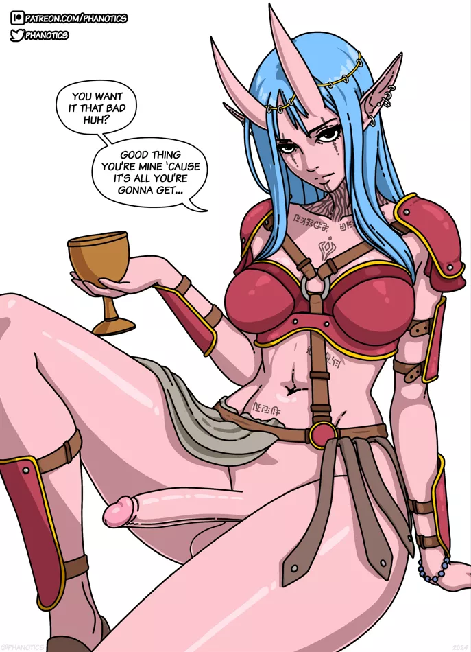 Don't keep her waiting [Art by me] posted by Phanotics