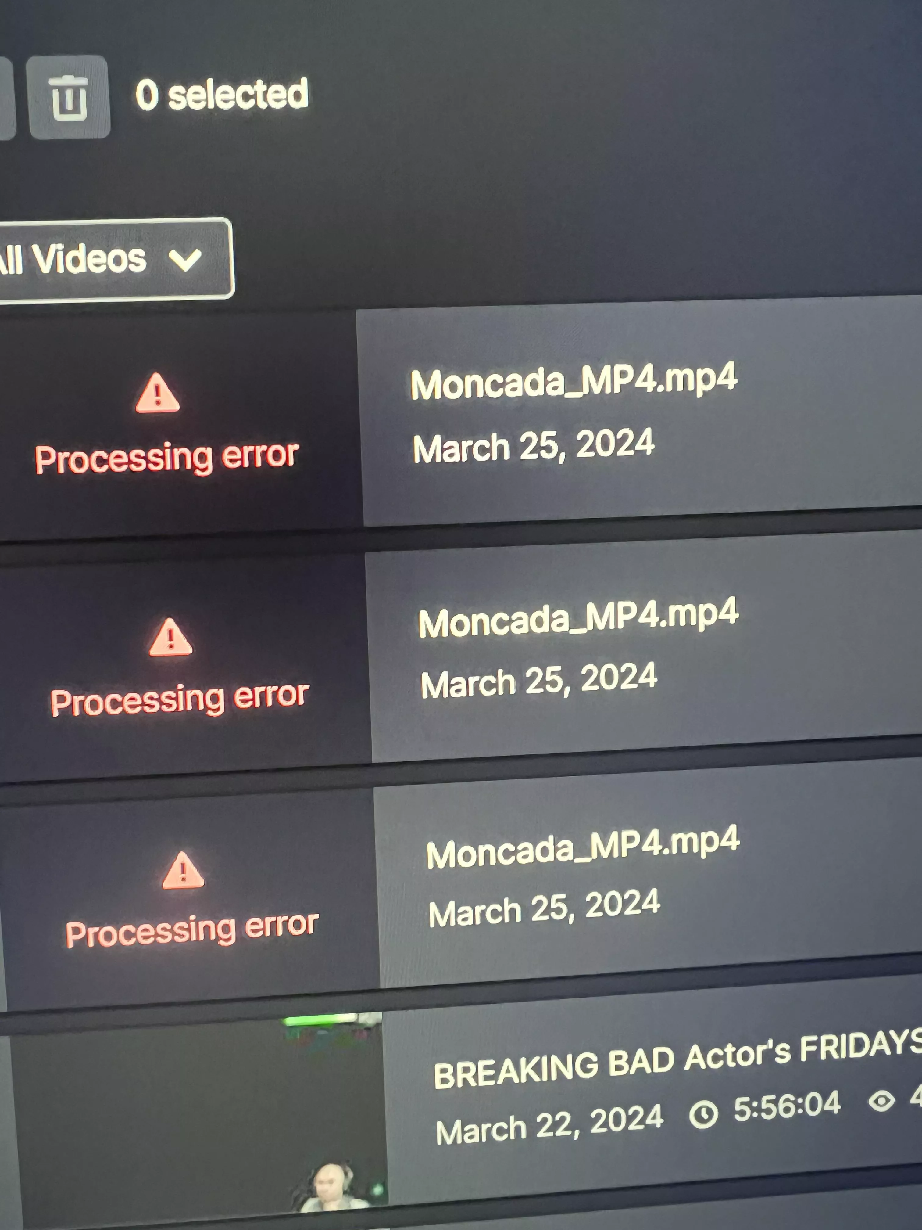 How do you upload twitch trailer? posted by danielmoncada