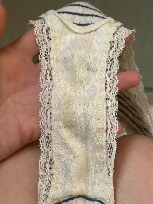 Innocent little pair. But of course my pussy had to ruin them  by Jay3mmm