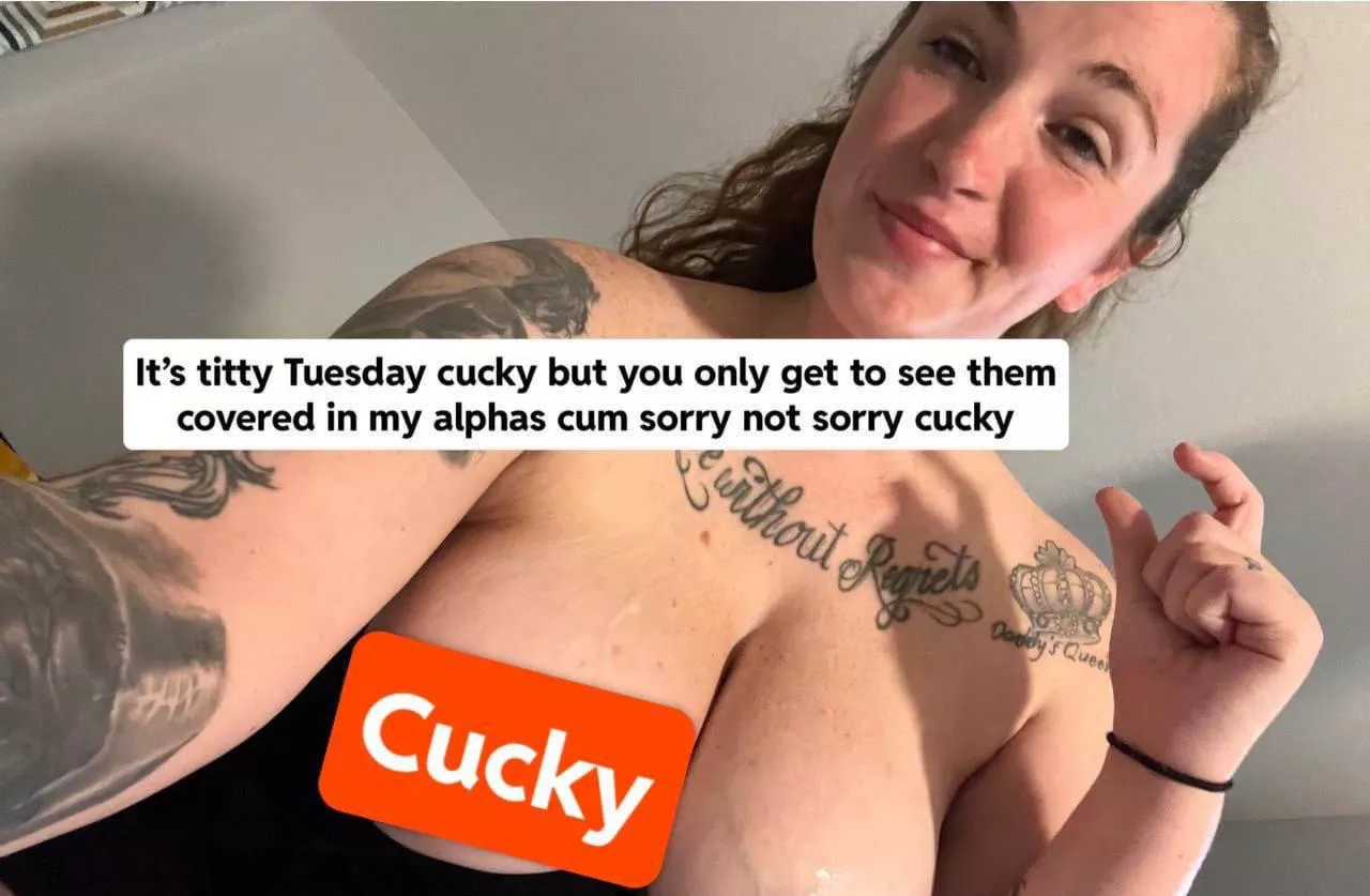 It’s titty Tuesday cucky  posted by mistressbrazda