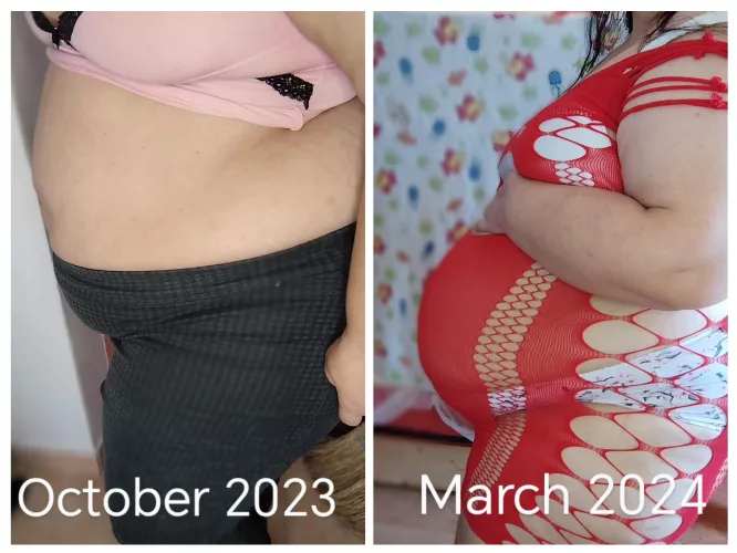 Just a few months difference  by GlitterCee