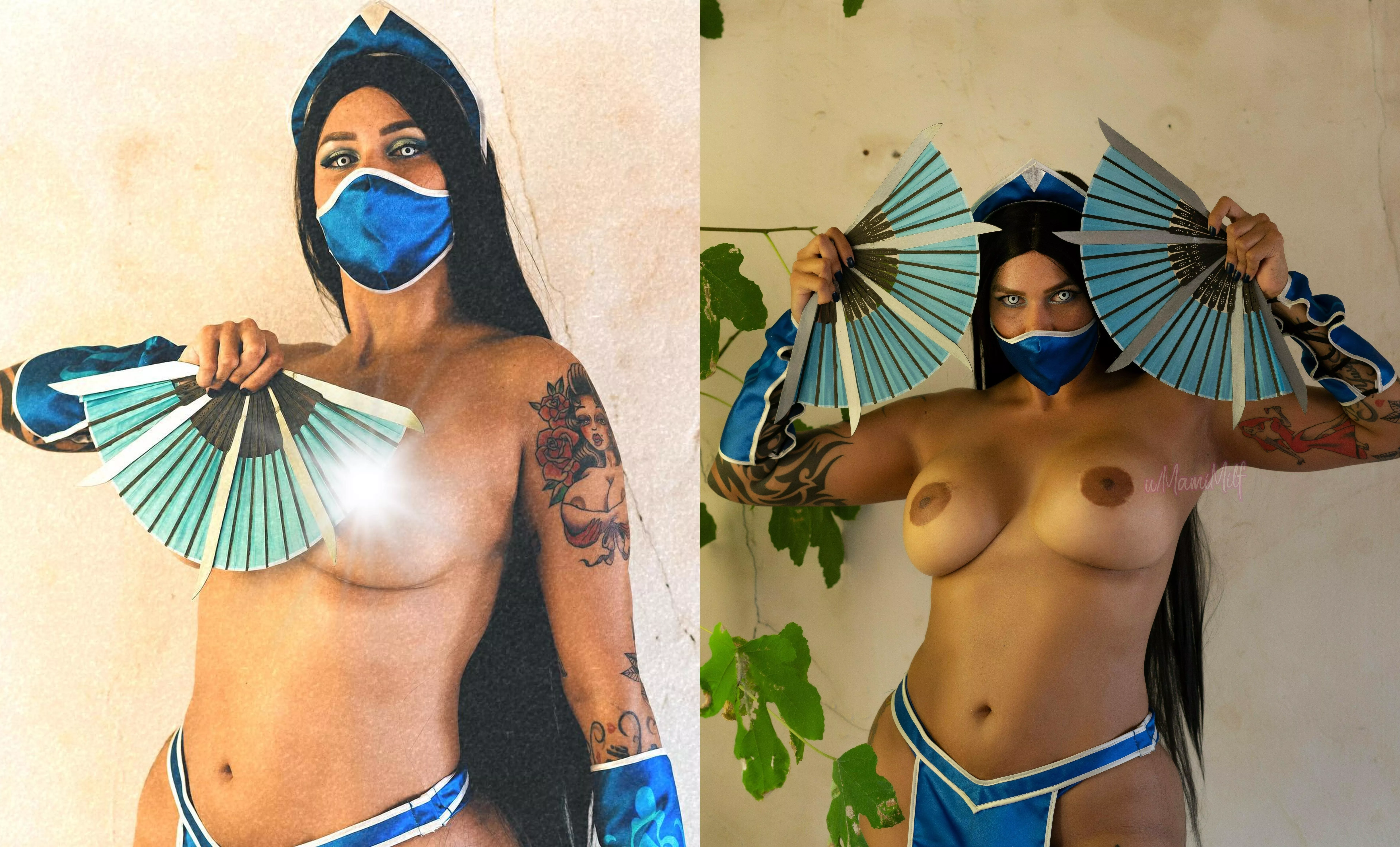 Kitana from Mortal Kombat by Mamimilf posted by MamiMilf