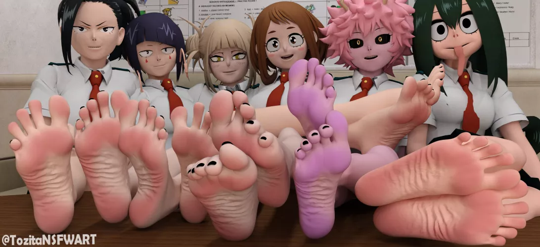 My Hero Academia Girls [Artist: Tozita] by ComaOfSouls