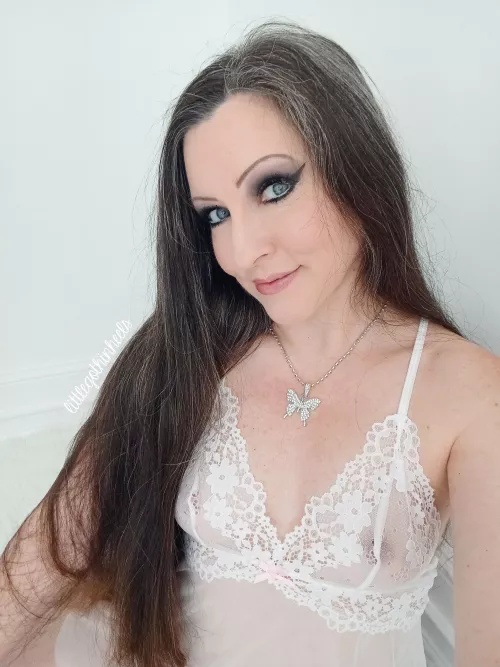 natural gray and over 40 and a little bit goth (F43) by littlegothinheels