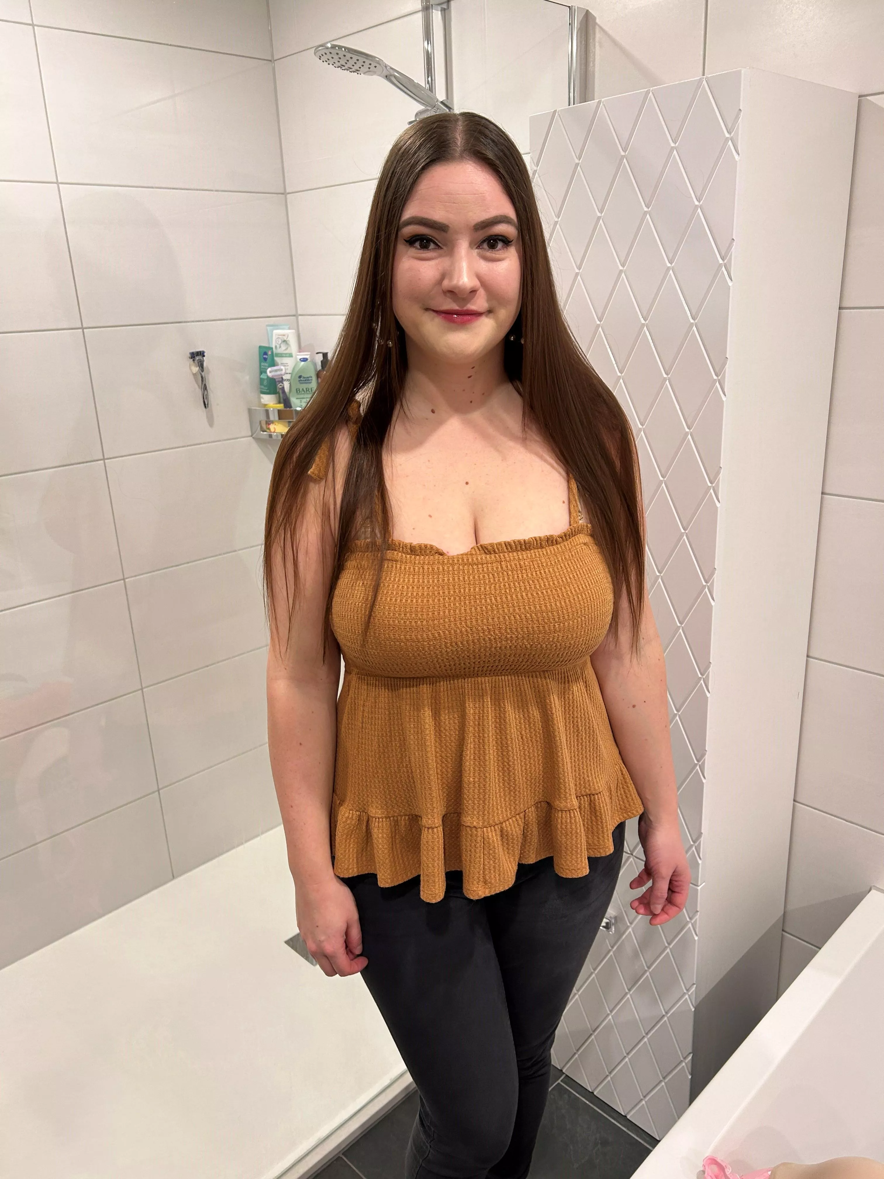 Top and bra got lots to hold :-) posted by germanbombshell