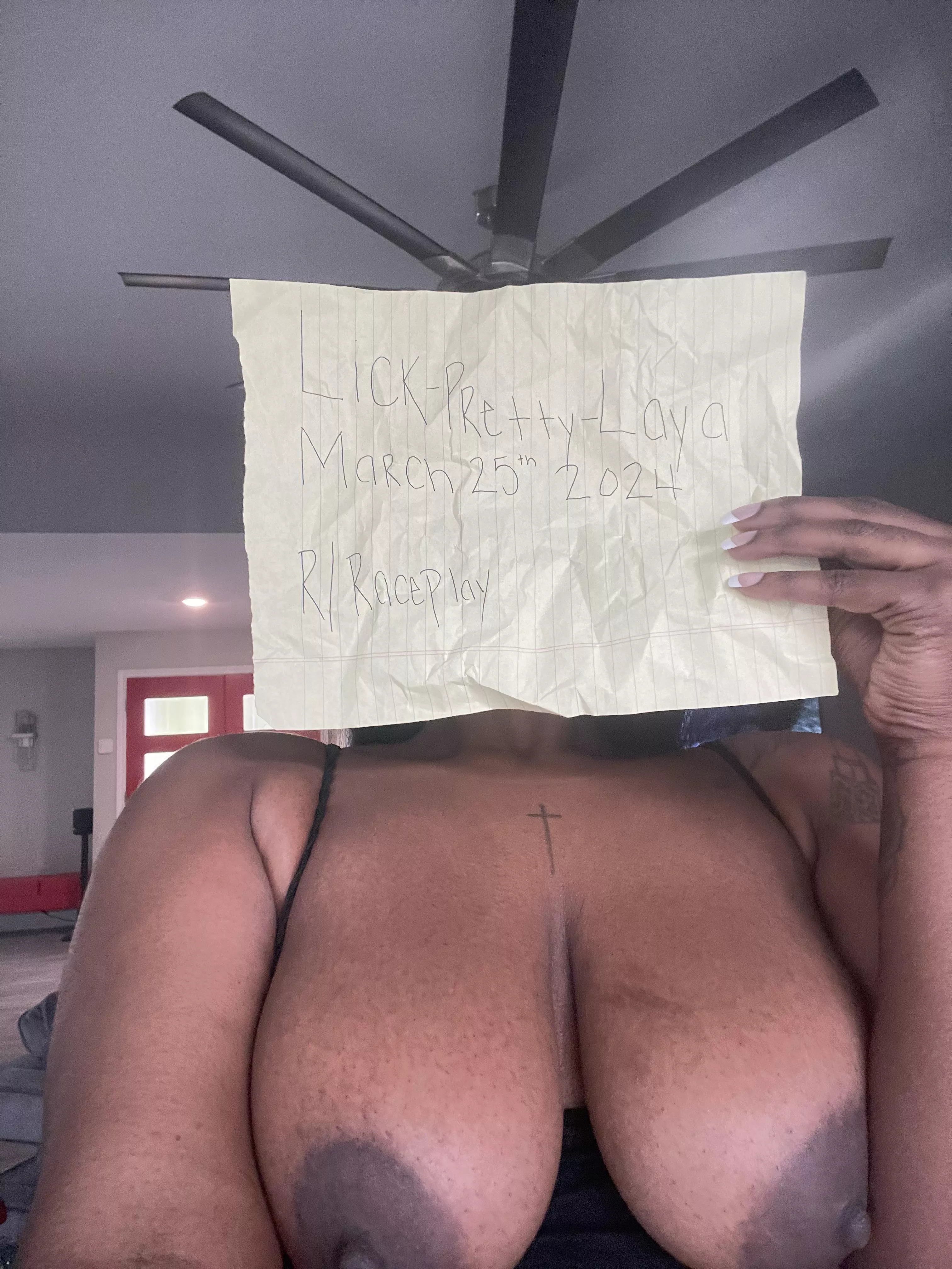 Verification posted by Lick-pretty-laya