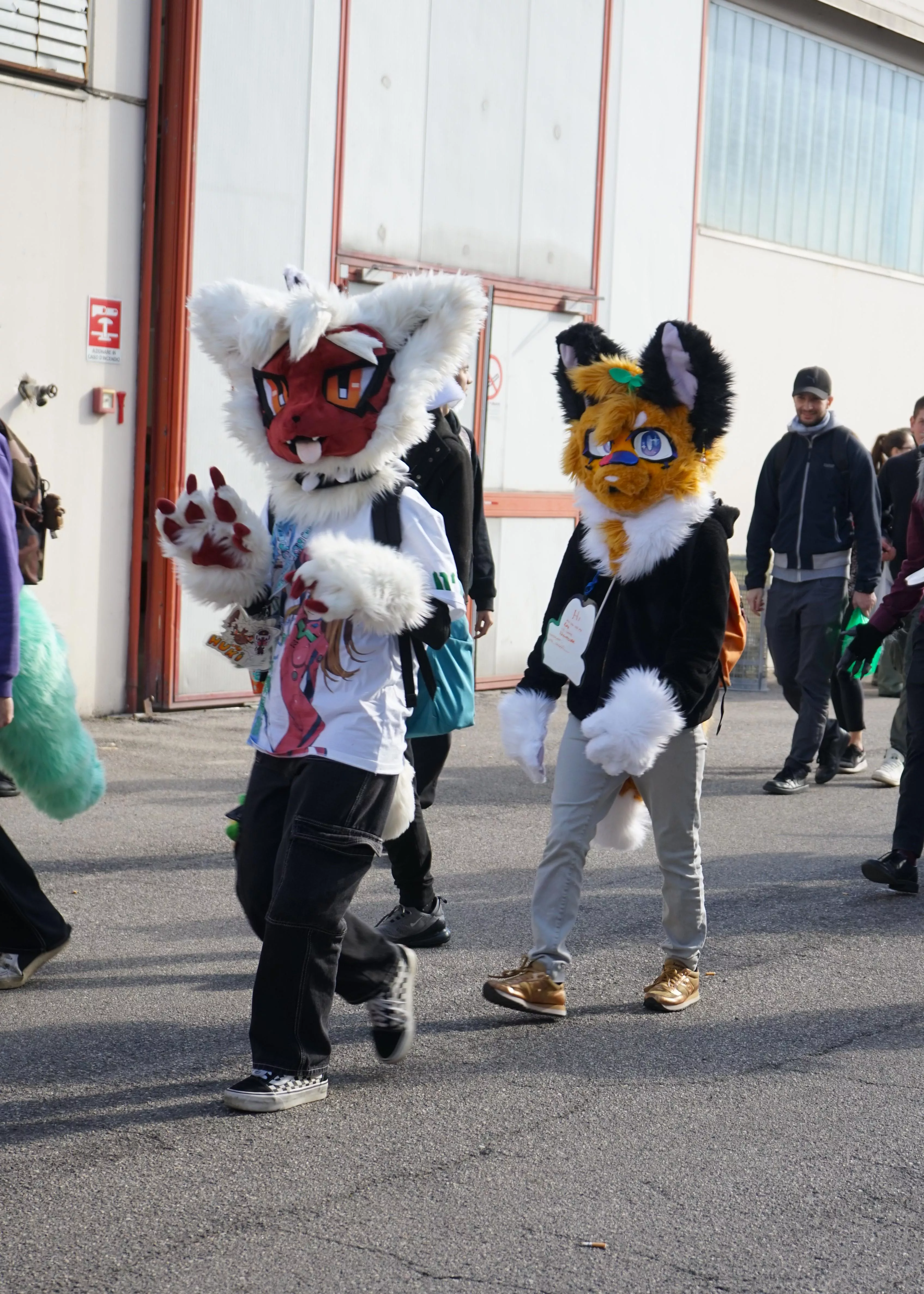 wolkies at the furmeet! posted by nakkumi