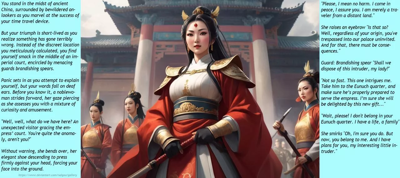 A new eunuch for the Empress Part1 posted by Nalgou