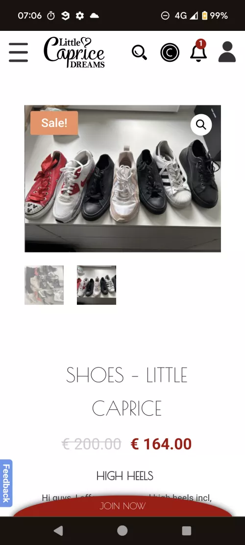 Any little Caprice feet lovers take the plunge ?  by padyirishman