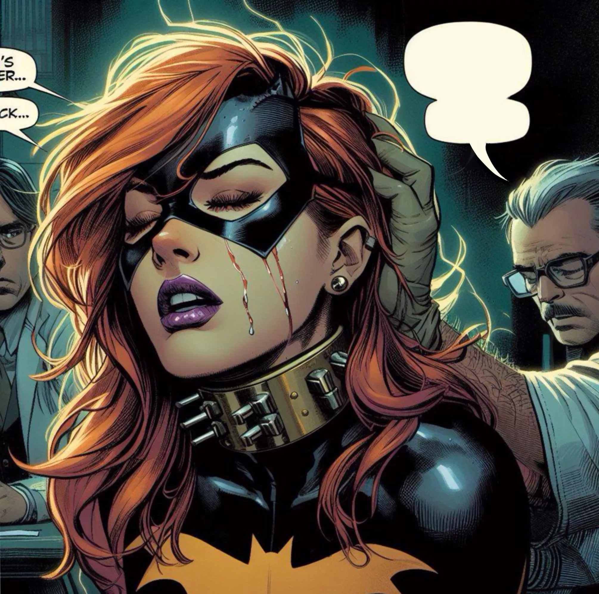 Batgirl in peril posted by Hagarb