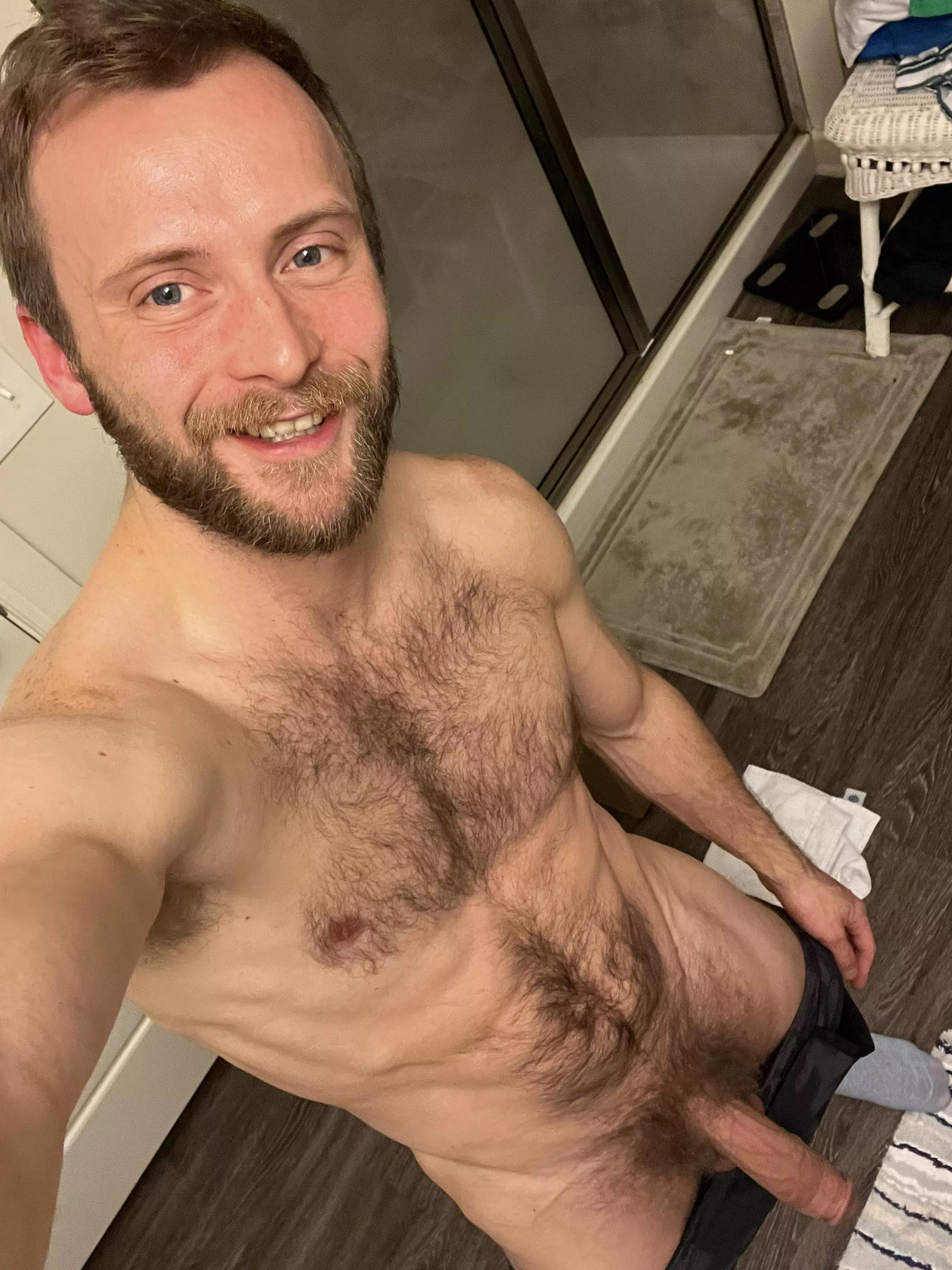 Beards getting kinda long, might cut it later  posted by bipeterp