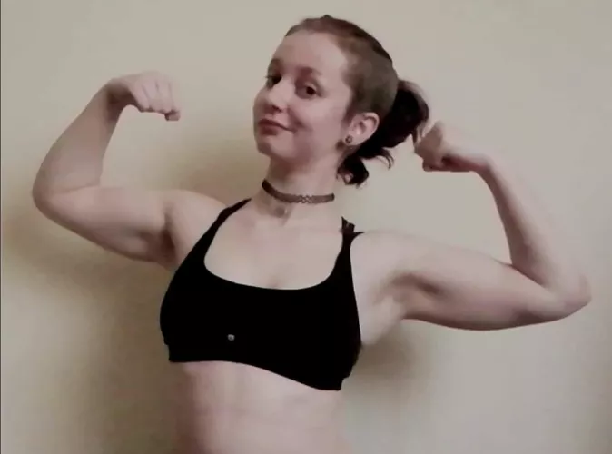 Been working on my arms  by SharprocoxTTV