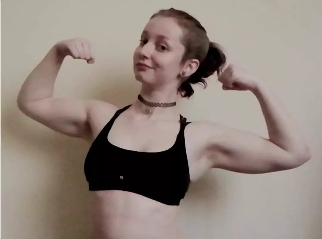 Been working on my arms  posted by SharprocoxTTV