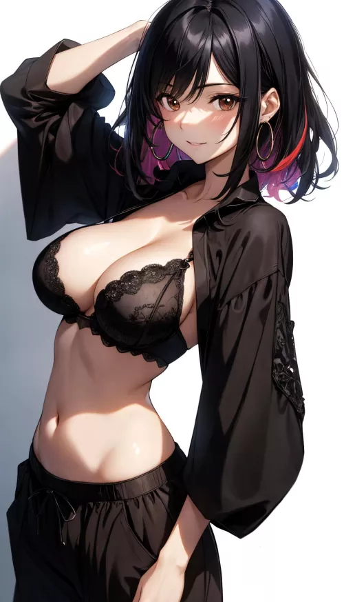 Black Lace  by CheetahSperm18