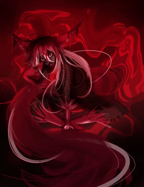 BOO scary furr by loserkayameow