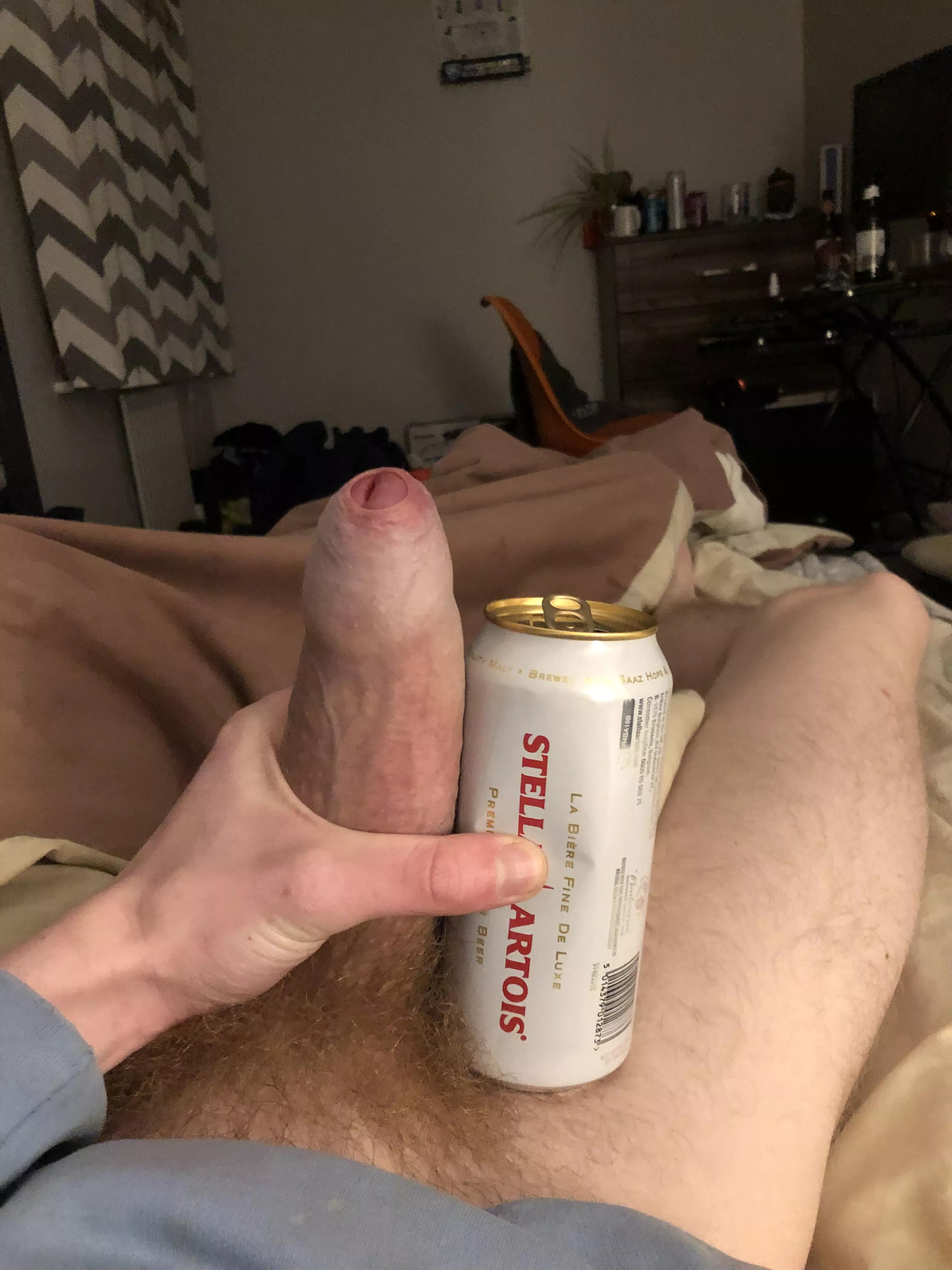 Cock and a can? Not a bad evening posted by LabFlat9184
