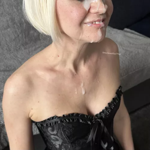 He skilfully avoided my corset. No cum stains… by Bitter-Breakfast7963