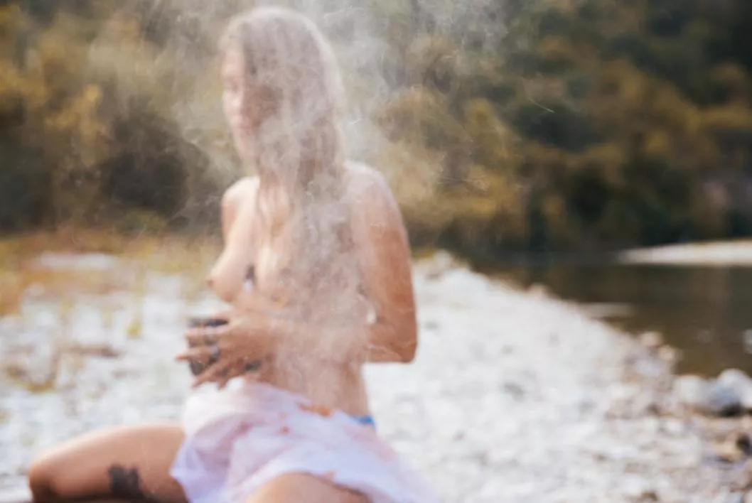 I feel this photo has a 60s/70's commune river wash vibe? Do we agree? I can't work out what it is but I love it posted by MagicForestNymph