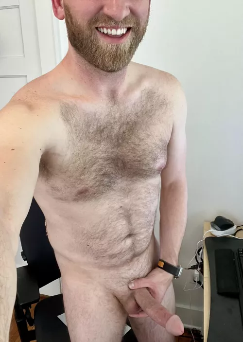 I should use my standing desk more often. by mostdesirableposter