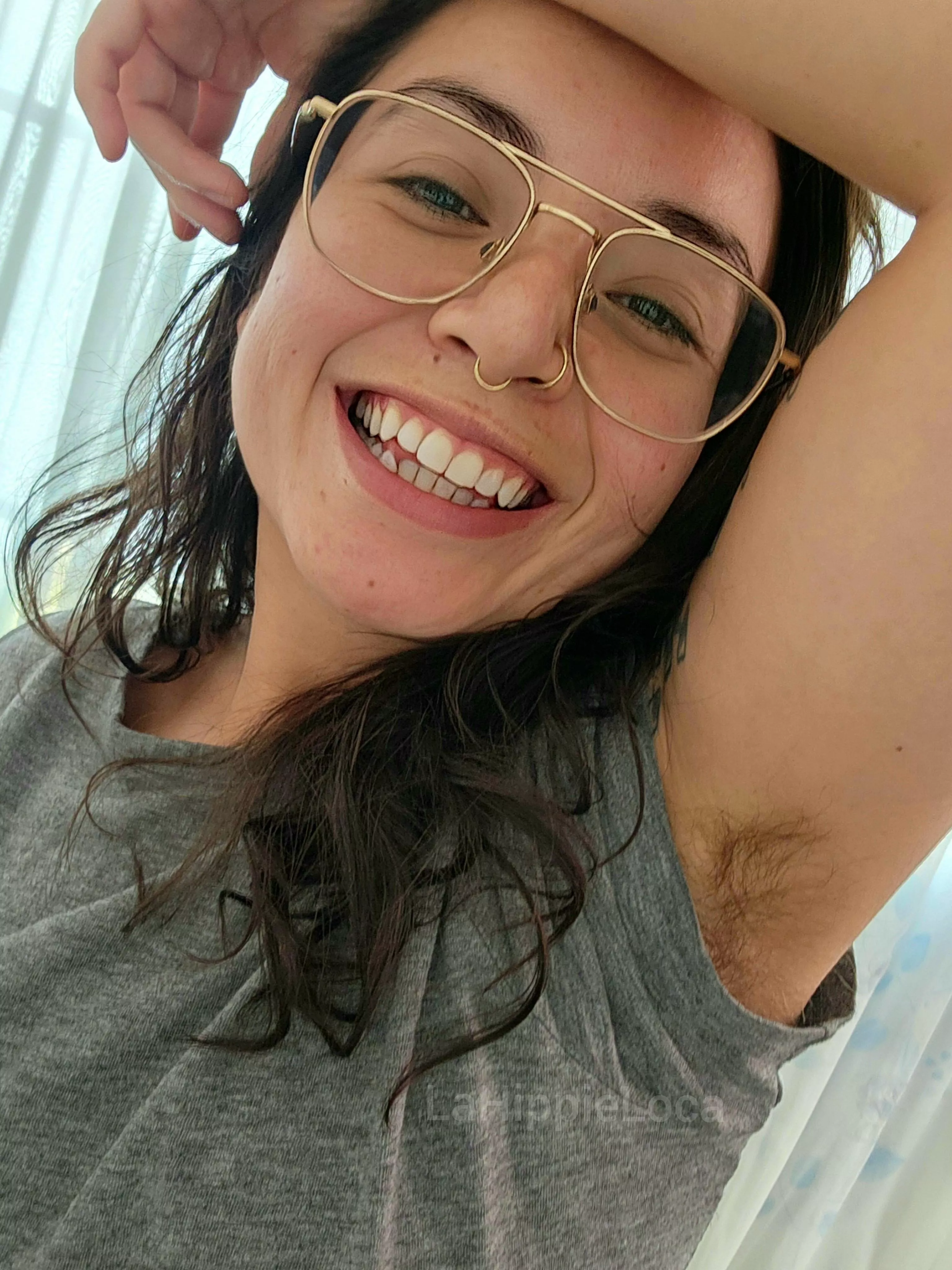 Just a smelly peek posted by LaHippieLoca