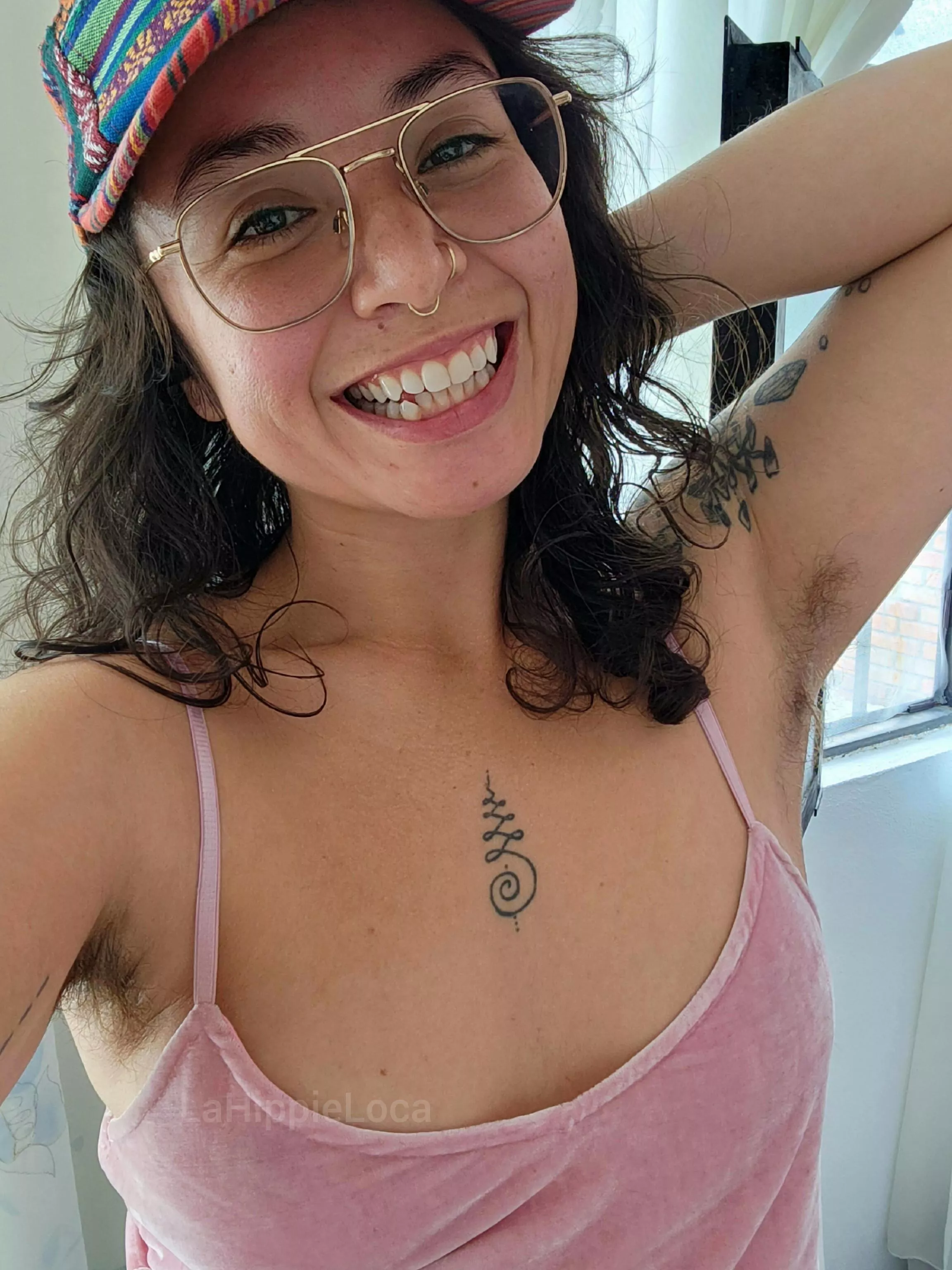 Musky pits smell so yum posted by LaHippieLoca