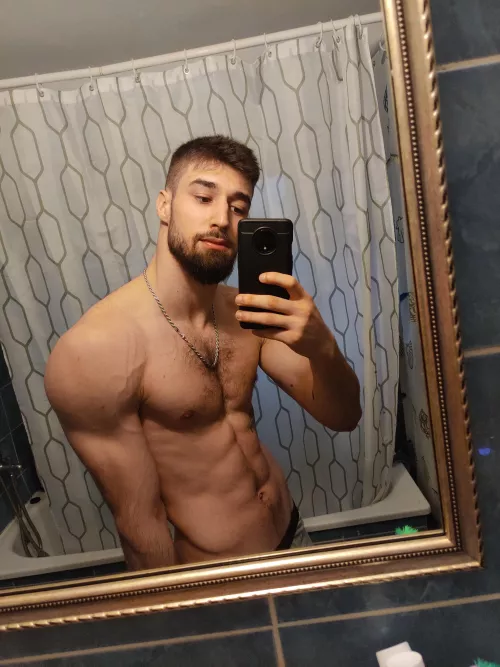 Out of shower ;) by Dangerous_Argument68