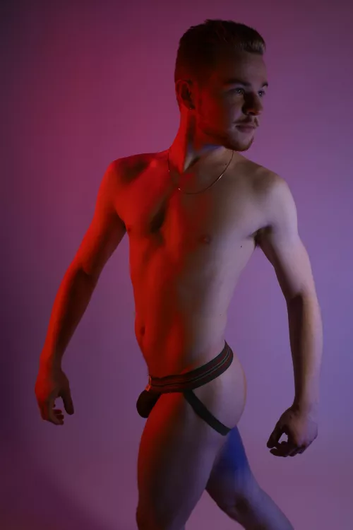 Rocking the Bicycle jockstrap by Lenny1912