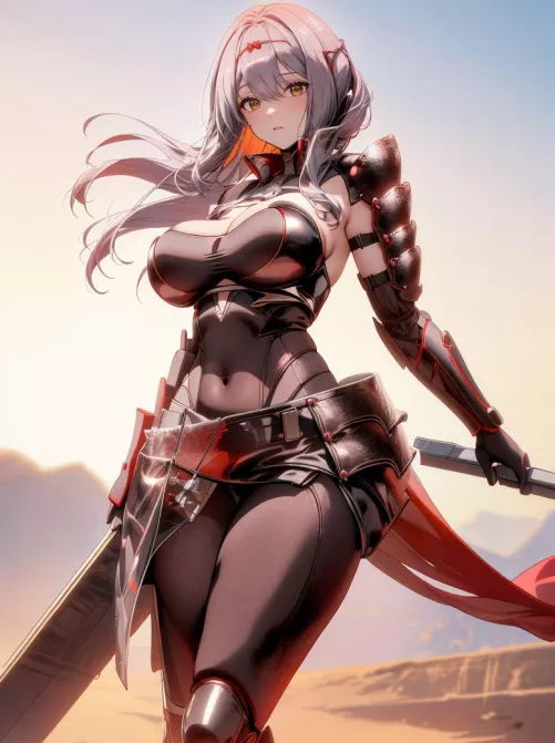 Scarlet [Nikke Mobile] by CheetahSperm18