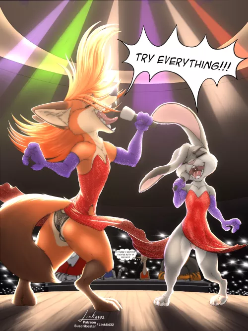 Singing their hearts out. (Link6432) by TenderPaw64